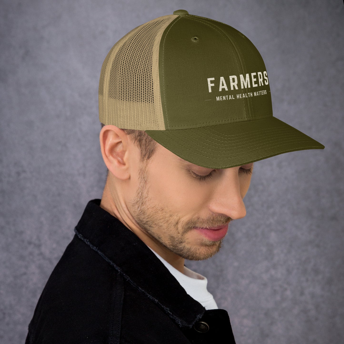 'Farmers Mental Health Matters' Trucker Cap