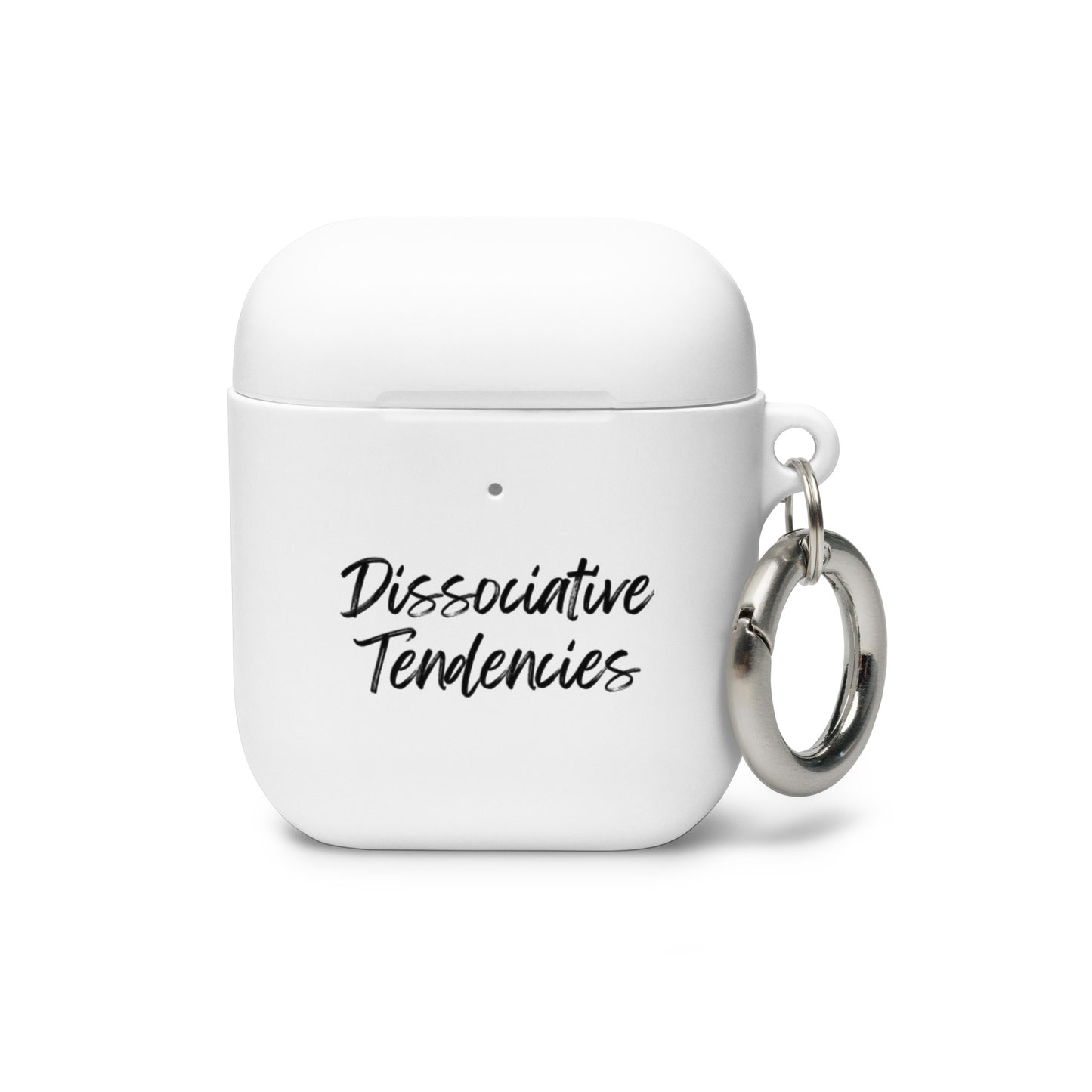 'Dissociative Tendencies' Rubber Case for AirPods®