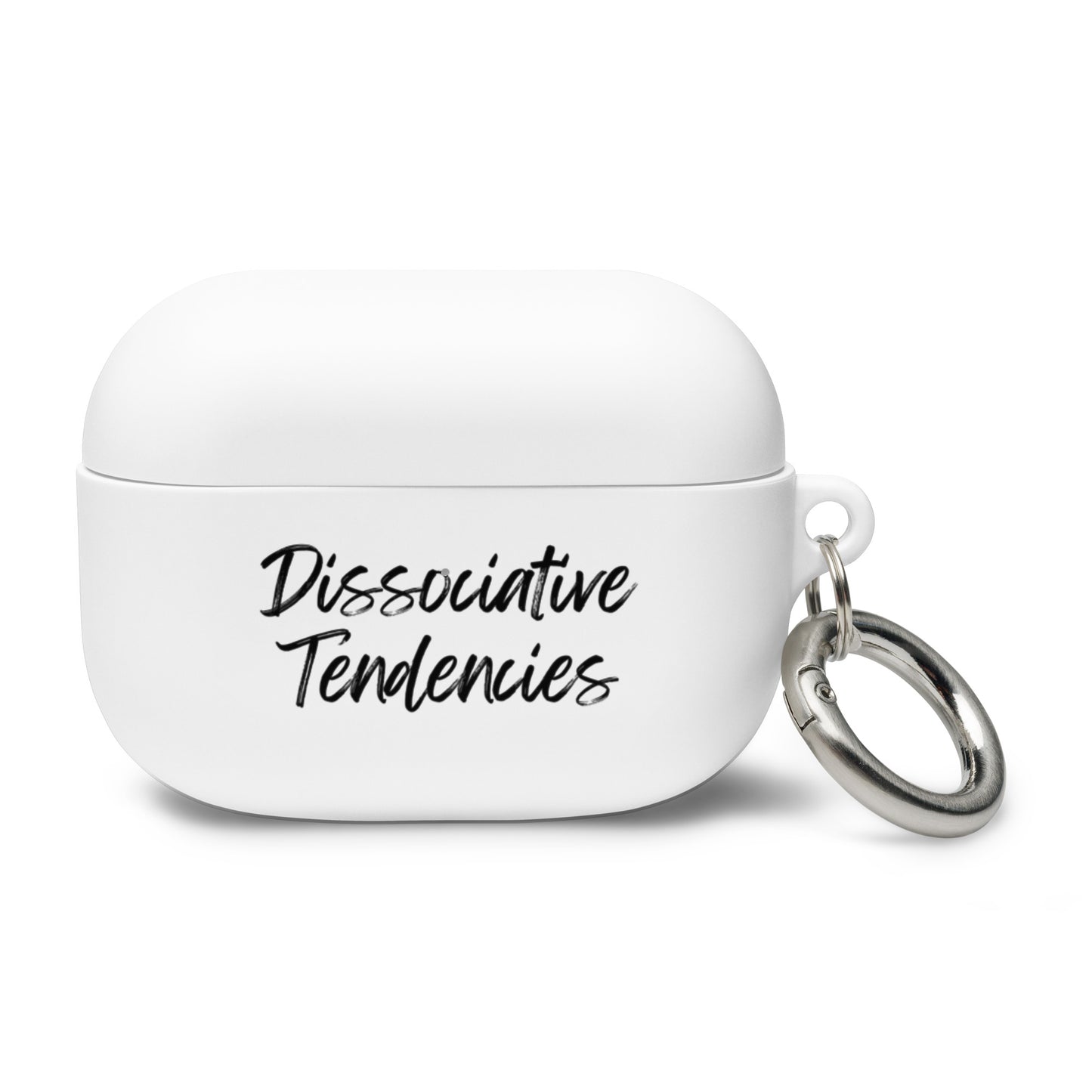 'Dissociative Tendencies' Rubber Case for AirPods®
