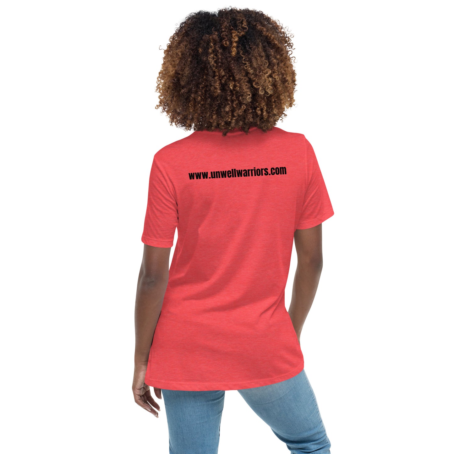 'Choosing Faith Over Fear' Women's Relaxed T-Shirt