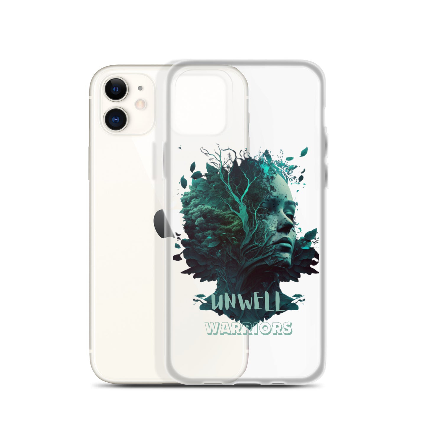 'Unwell Warriors' Clear Case for iPhone®