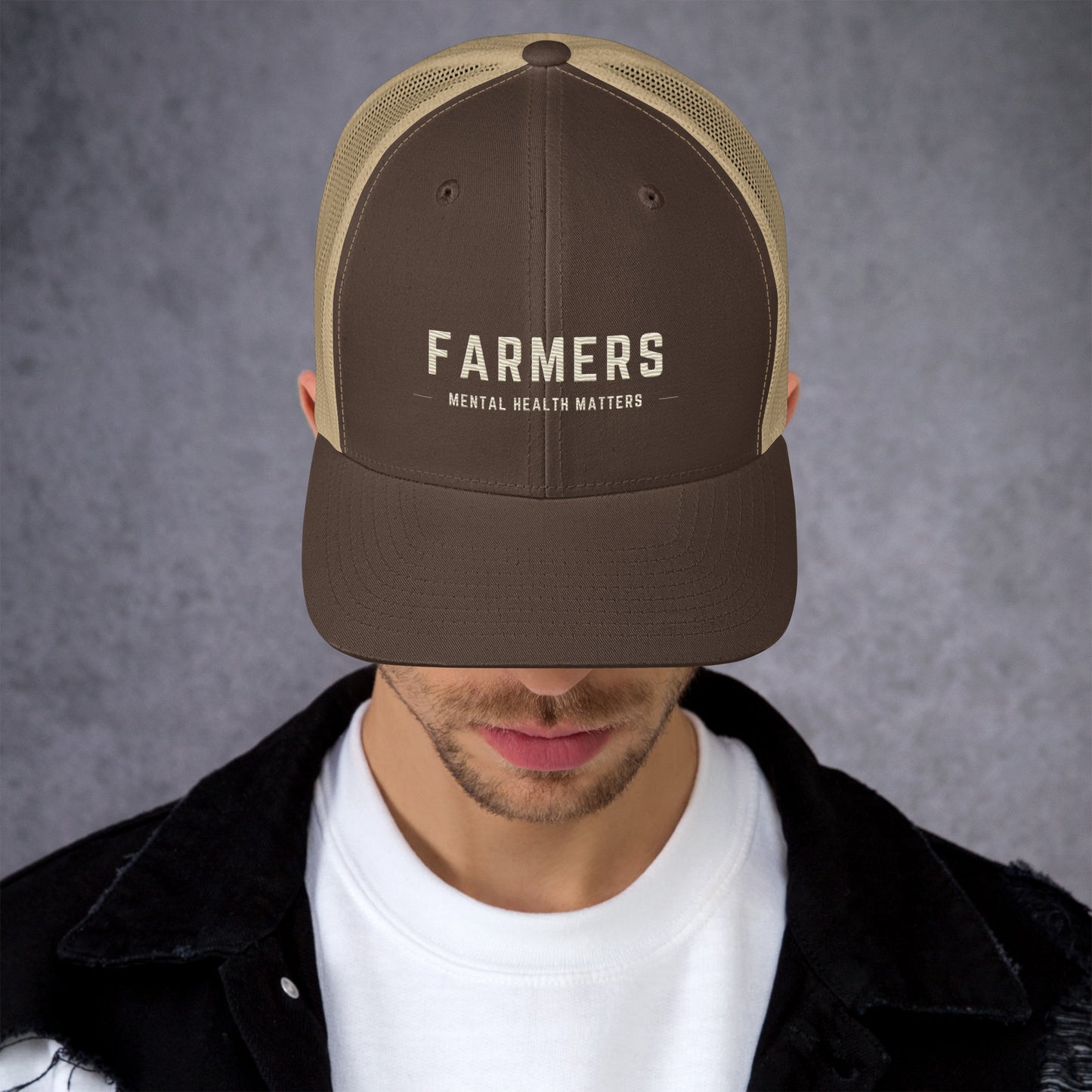 'Farmers Mental Health Matters' Trucker Cap