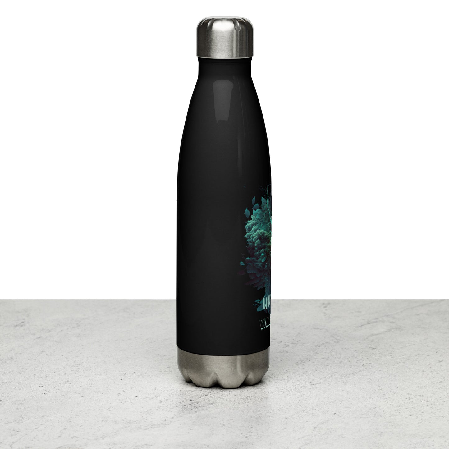 'Unwell Warriors' Stainless steel water bottle