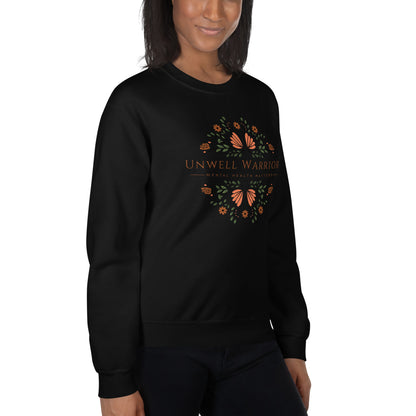 'Unwell Warriors Floral' Unisex Sweatshirt