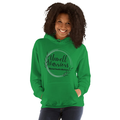 'Unwell Warriors-Mental Health Matters' Unisex Hoodie