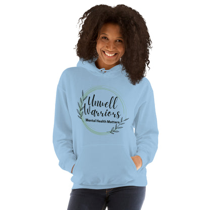 'Unwell Warriors-Mental Health Matters' Unisex Hoodie