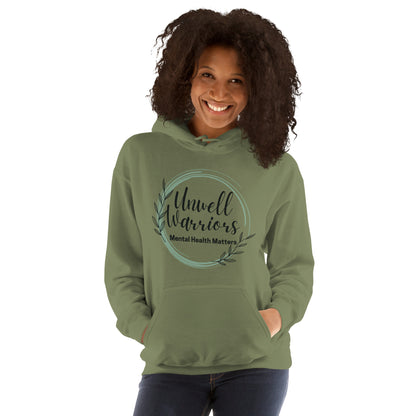 'Unwell Warriors-Mental Health Matters' Unisex Hoodie