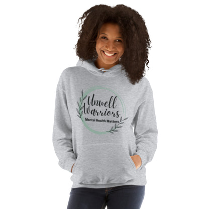 'Unwell Warriors-Mental Health Matters' Unisex Hoodie