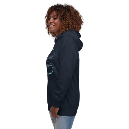 'Overstimulated & Undercaffeinated' Unisex Hoodie