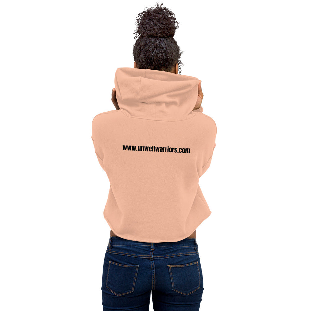 'Mentally Unstable' Crop Hoodie