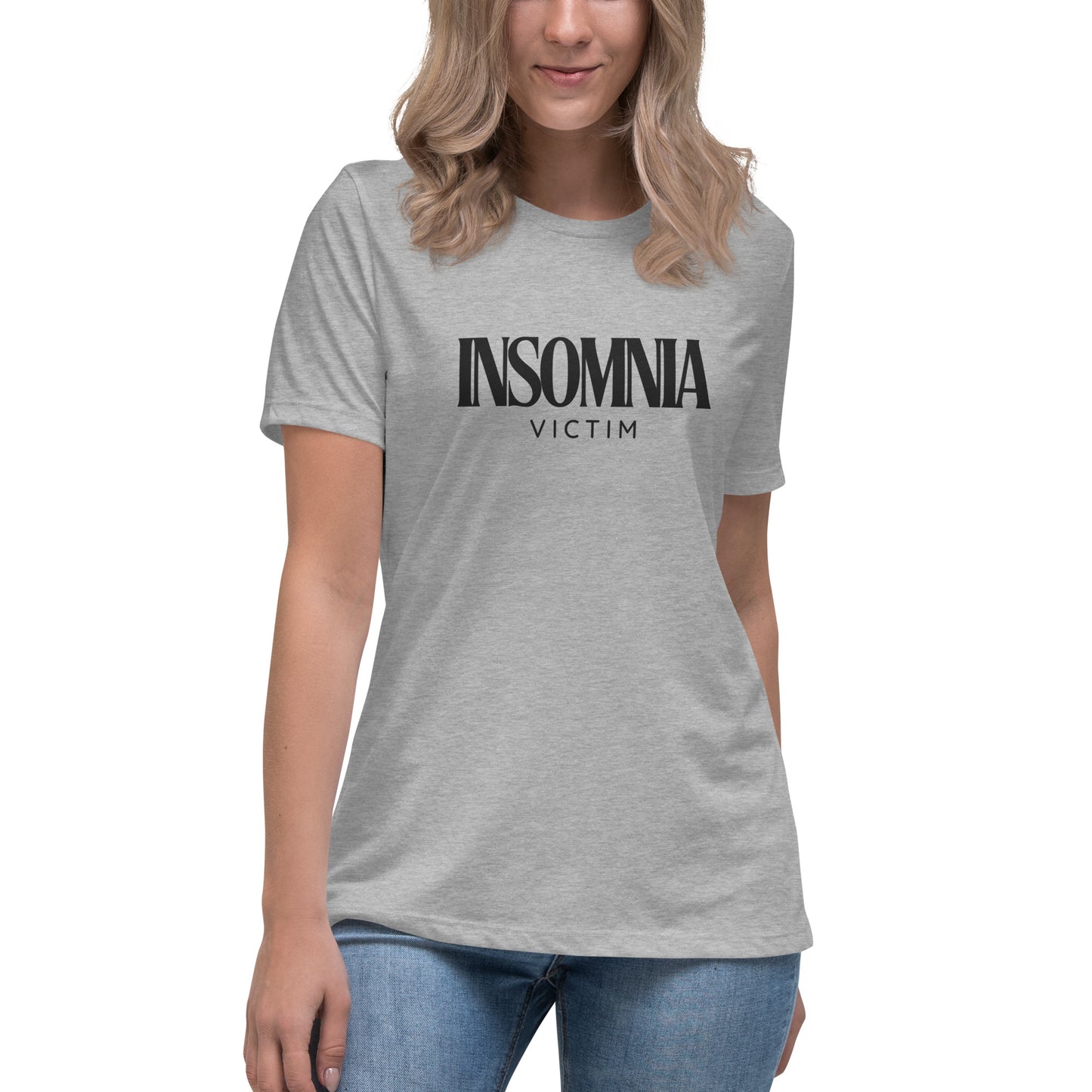 'Insomnia Victim' Women's Relaxed T-Shirt