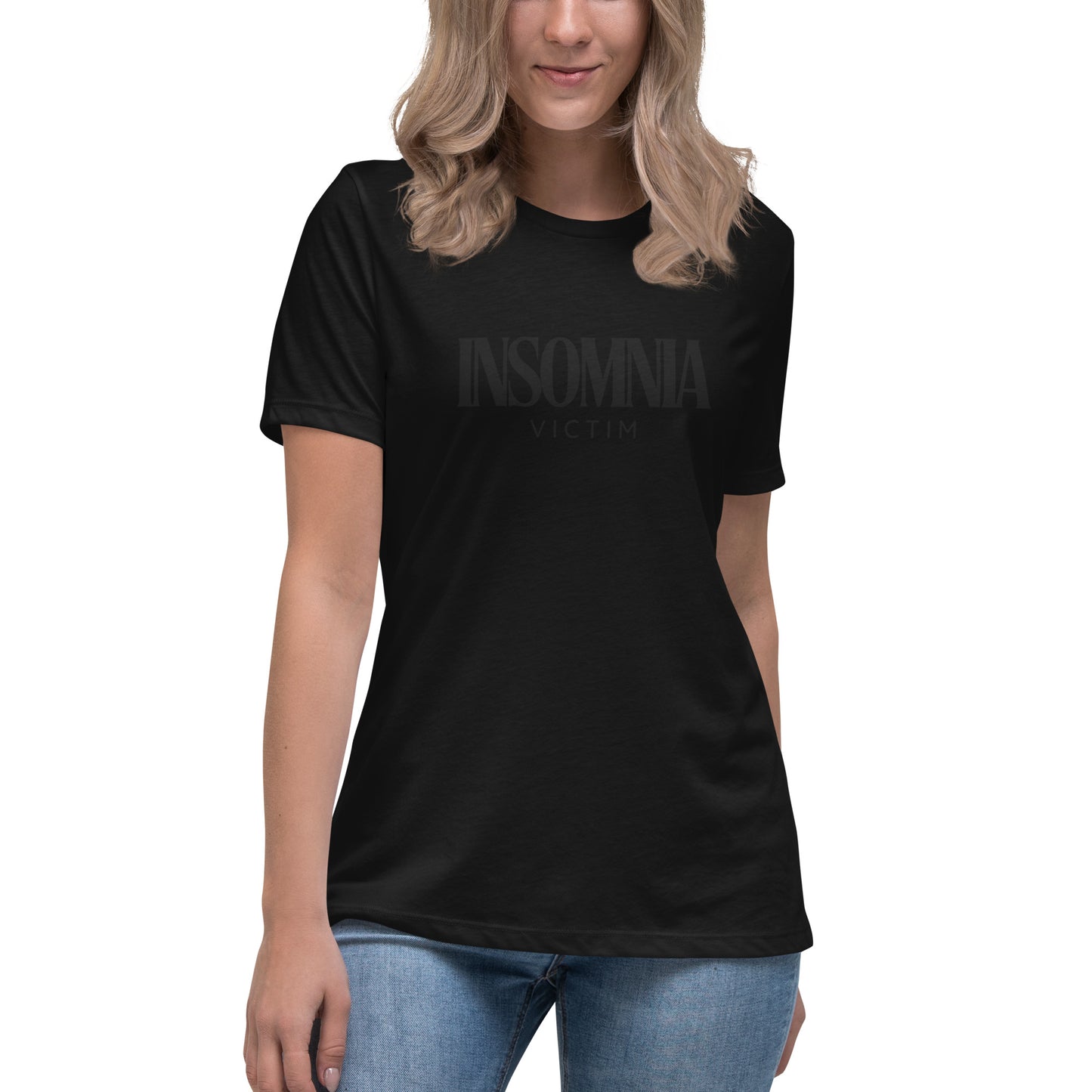 'Insomnia Victim' Women's Relaxed T-Shirt