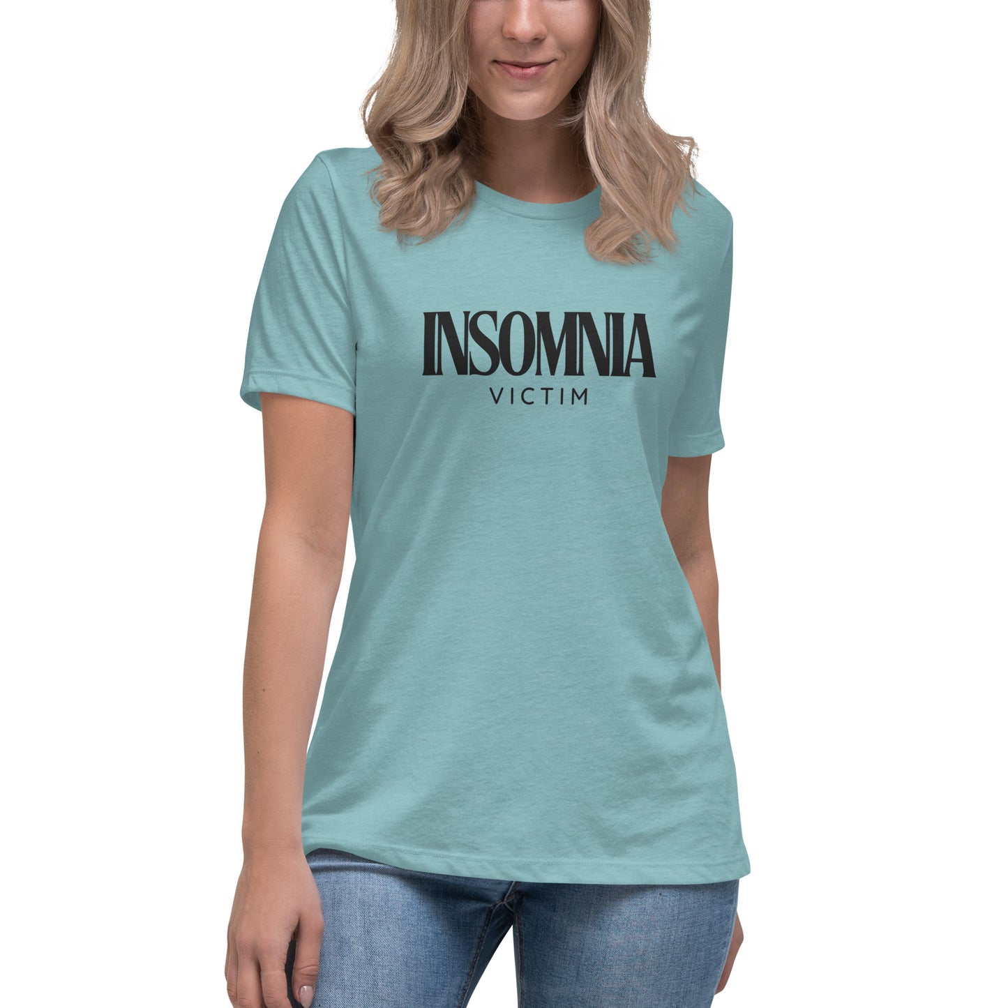 'Insomnia Victim' Women's Relaxed T-Shirt