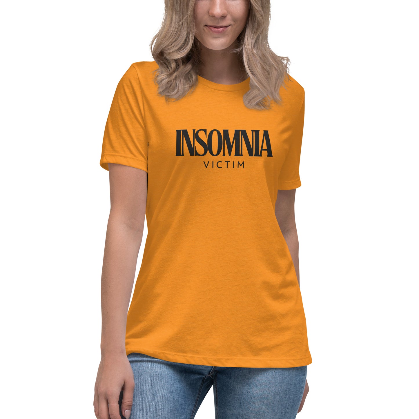 'Insomnia Victim' Women's Relaxed T-Shirt