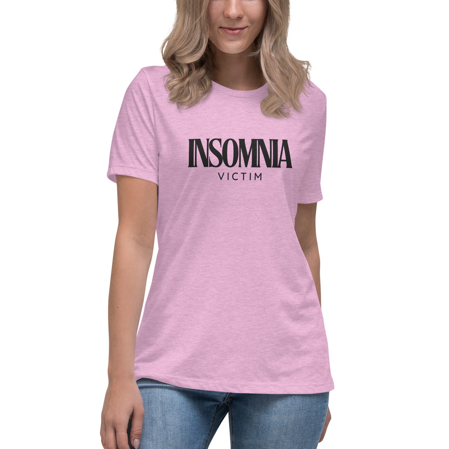 'Insomnia Victim' Women's Relaxed T-Shirt