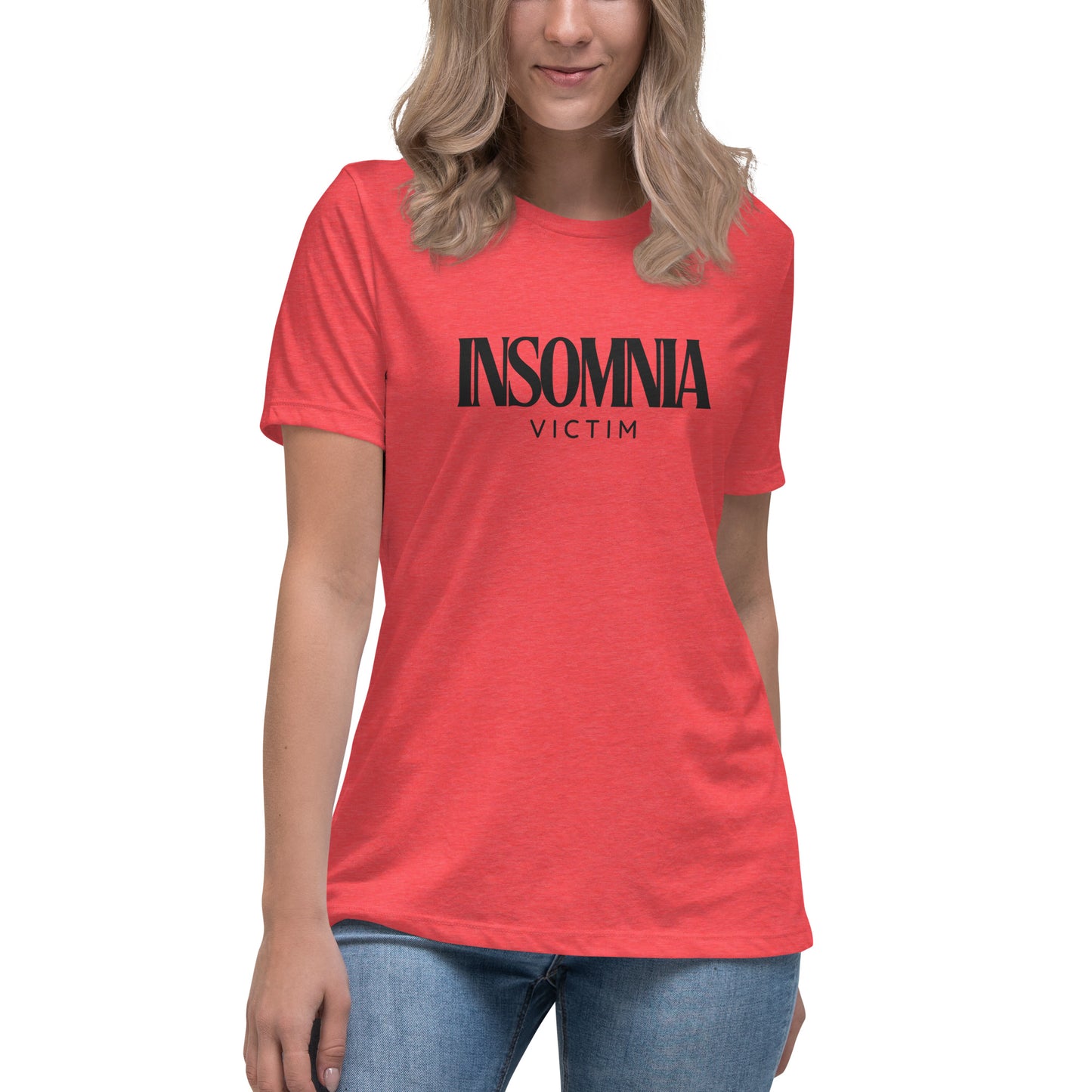 'Insomnia Victim' Women's Relaxed T-Shirt