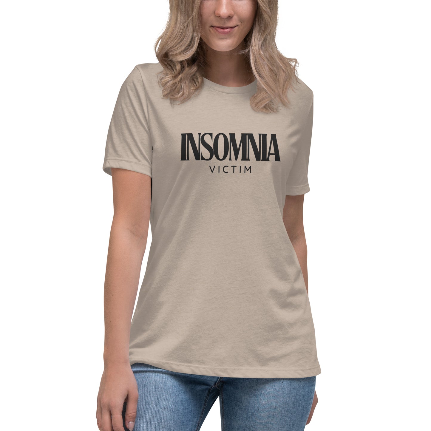 'Insomnia Victim' Women's Relaxed T-Shirt