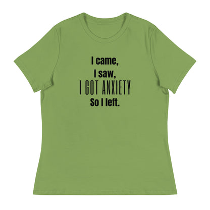 'I came.. I saw...' Women's Relaxed T-Shirt