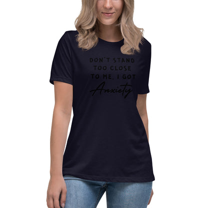 'Anxiety' Women's Relaxed T-Shirt